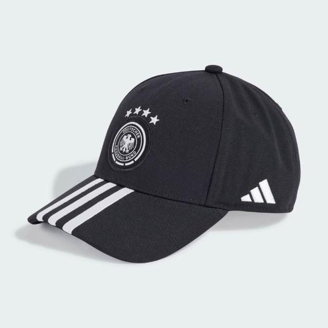 【adidas 愛迪達】世界盃 德國 運動帽 休閒帽 棒球帽 老帽 男帽 女帽 DFB CAP(IP4088)
