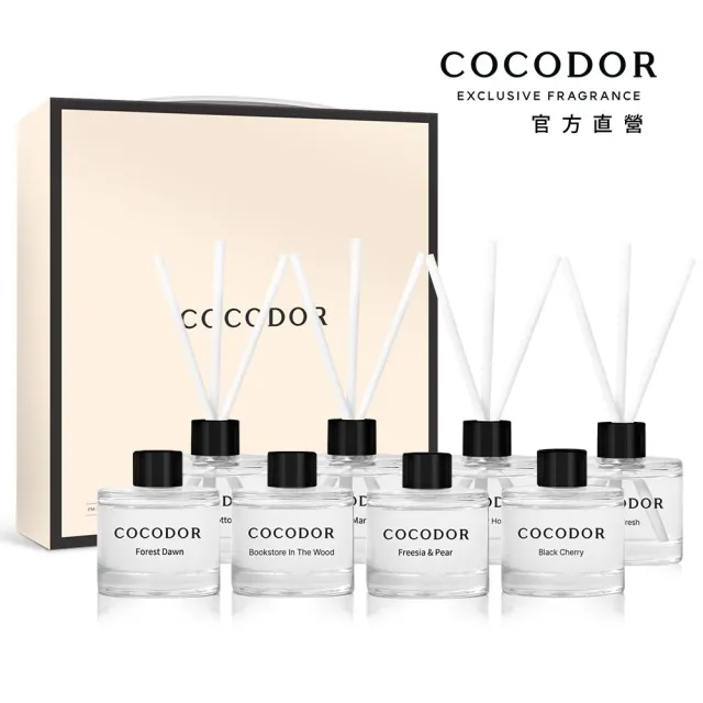 【COCODOR】經典MINI系列擴香瓶禮盒(50ml/8入組/官方直營/韓國香氛/送禮)