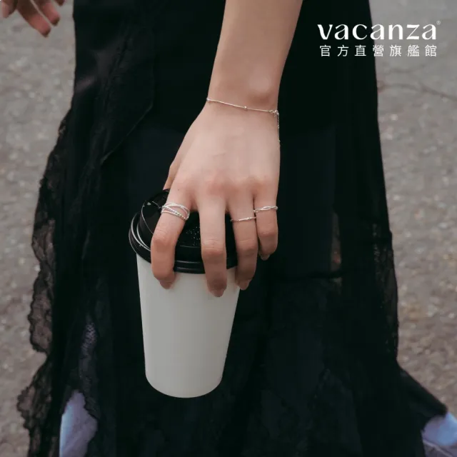 【vacanza】925純銀飾品｜圓珠蛇骨 純銀手鍊 (抗過敏 情人節禮物 生日禮物)