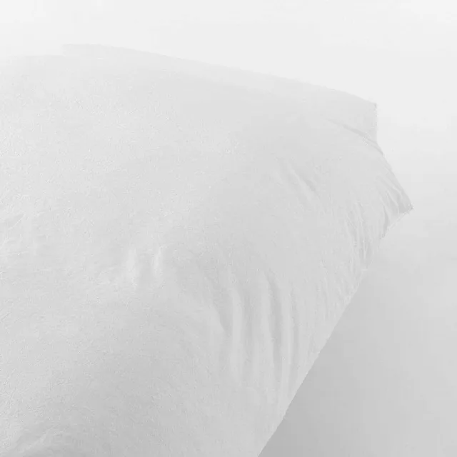 【MUJI 無印良品】柔舒水洗棉被套/S(灰色/柔白/深藍/淺米)