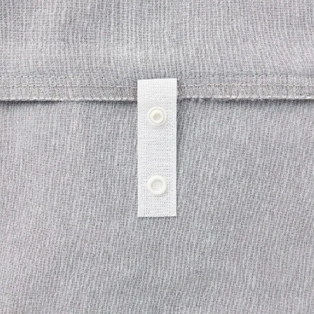 【MUJI 無印良品】柔舒水洗棉被套/S(灰色/柔白/深藍/淺米)