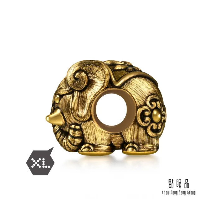 【點睛品】Charme XL 好運吉象 黃金串珠