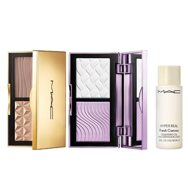 【M.A.C】雙色光影修容組(口袋雙色濾鏡蜜粉餅+口袋雙色修容打亮盤 7g_雙11限定)