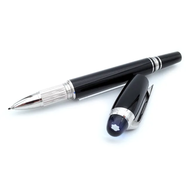 【MONTBLANC 萬寶龍】Starwalker 藍色星球 亮黑 鋼珠/細字筆 132508(漂浮 星際行者 旅者 簽字筆 118847)