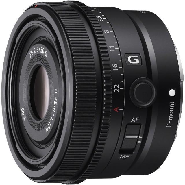 【SONY 索尼】FE 50mm F2.5 G SEL50F25G (公司貨) 標準定焦鏡頭 人像鏡 全片幅無反微單眼鏡頭