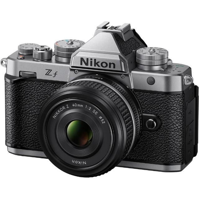 【Nikon 尼康】ZF 銀色 + 40mm F2 SE 定焦鏡組--公司貨