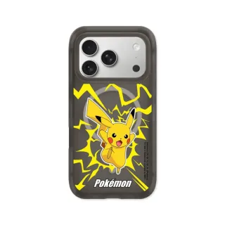 【RHINOSHIELD 犀牛盾】iPhone 15/16/17系列AirX MagSafe兼容氣墊磁吸防摔手機殼/戰鬥系列-皮卡丘(寶可夢)