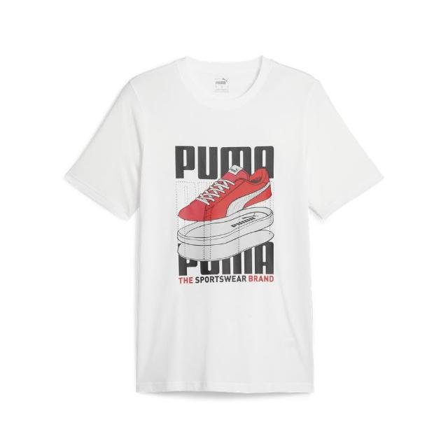 【PUMA】基本系列Sneaker短袖T恤 男性 67718602 短t 白色