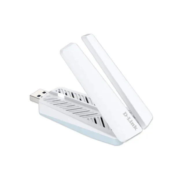 【D-Link】AE65U Wi-Fi 7 BE6500 三頻無線網卡/外接摺疊天線/USB3.0/Dongle/內建驅動快速安裝/SOHO無線網卡
