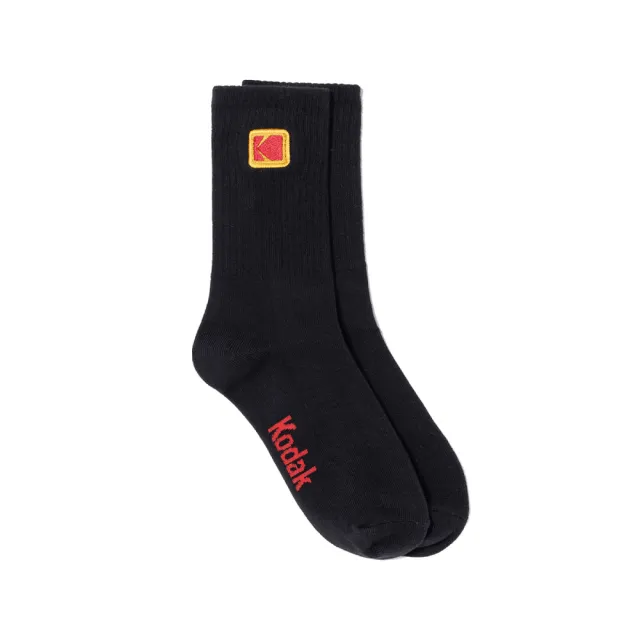 【KODAK Apparel】柯達 男女同款 襪類 / 單色中筒襪 共3色 金惠奫同款 / KB631001