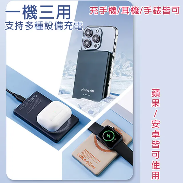 防爆固態電芯行動電源 10000mAh 磁吸行動電源(MagSafe/磁吸行動電源/CCC標示/WH標示)
