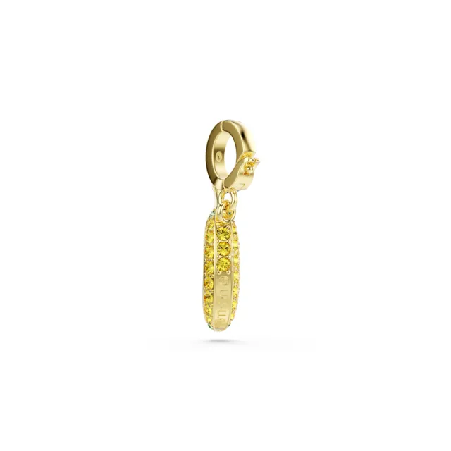 【SWAROVSKI 施華洛世奇】官方直營 Minions Banana Charm 密鑲 黃色 鍍金色色調 | 5753017