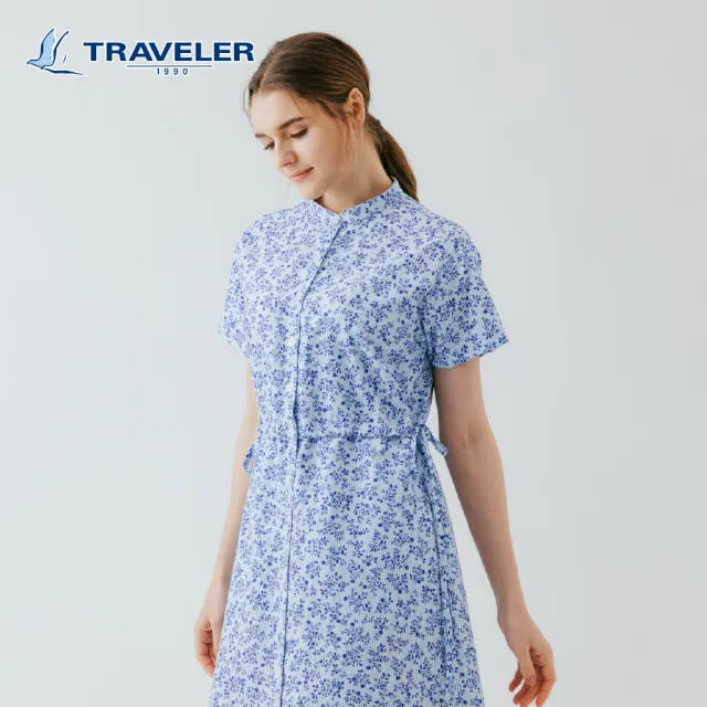 【TRAVELER 旅行者】女款消臭吸排抗UV洋裝|261TR601