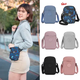 【iBrand】輕盈防潑水隨身輕便手機側斜背包(防水包 多色任選)