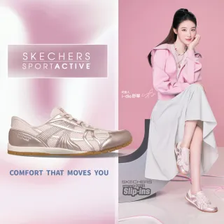【SKECHERS】休閒鞋 Retro Lite Slip-Ins 女鞋 粉紅 膠底 舒華著用款 104782BLSH