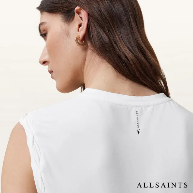 【ALLSAINTS】WEST 無袖背心-白 W214JA(修身版型)