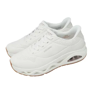 【SKECHERS】休閒鞋 Uno Glide-Step Slip-Ins 寬楦 女鞋 白 舒華著用款 190113WW