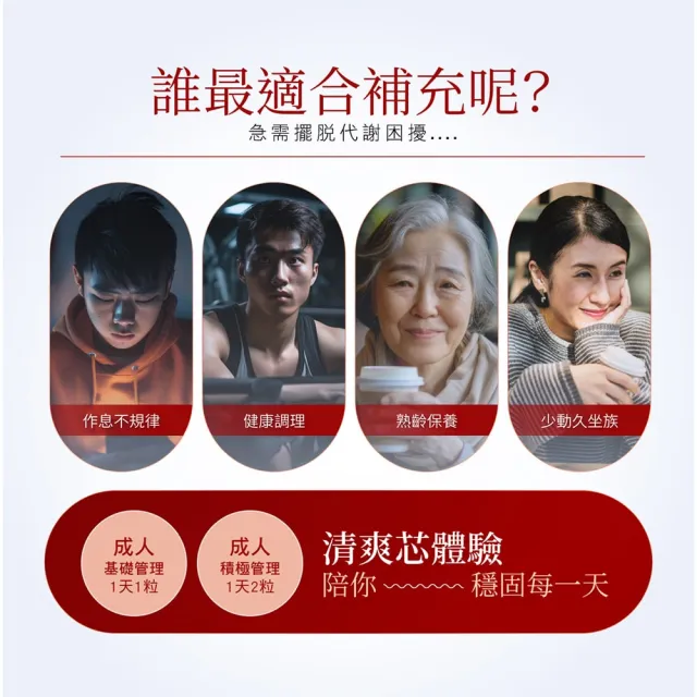 【YM BIOMED 陽明生醫】倍清芯x5盒(30粒/盒) 穩固代謝、促進循環、通暢無阻、納豆發酵物、苦瓜萃取物