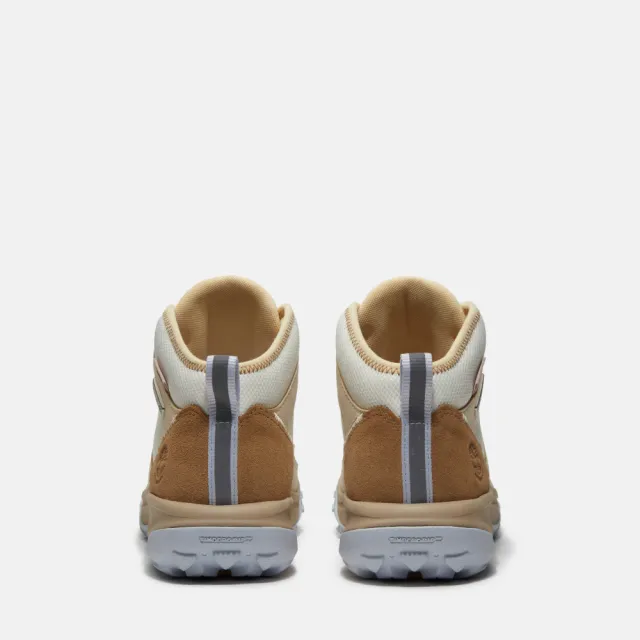 【Timberland】女款淺米色Motion 7防水中筒健行鞋(A423GEN7)