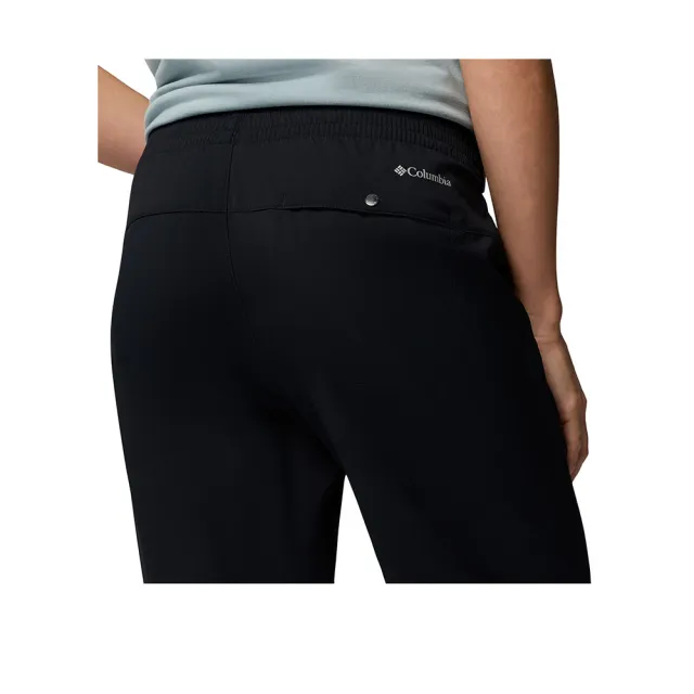 【Columbia 哥倫比亞】女款-超防曬UPF50防潑長褲-Cedar Crest ™ Pant-黑色(UAR52470BK/KS)