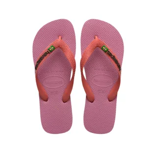 【havaianas 哈瓦仕】拖鞋 男鞋 女鞋 夾腳拖 巴西 國旗 跳色 Brasil Logo 紫 4110850-1105U (哈瓦士)