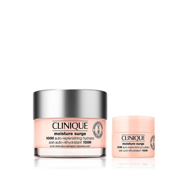 【CLINIQUE 倩碧】水磁場嫩膚Q彈甜心組 旅遊保養(水磁場100H活水循環保濕凝膠 50ml/雙11限定)