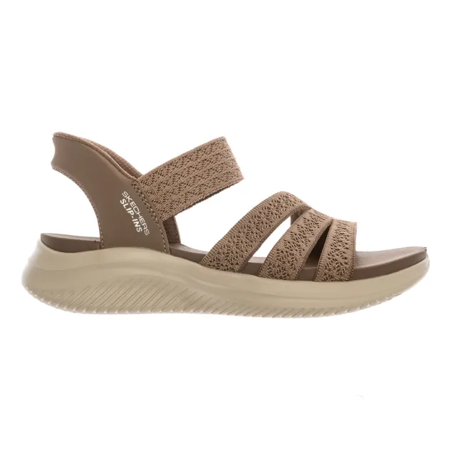 【SKECHERS】女鞋 休閒系列 涼拖鞋 涼鞋 拖鞋 瞬穿舒適科技 ULTRA FLEX 3.0 SANDAL (164054MOC)