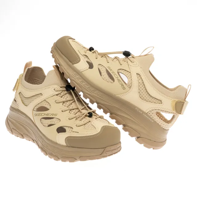 【SKECHERS】男鞋 戶外越野系列 拖鞋 涼鞋 瞬穿舒適科技 D LUX TREKKER SANDAL(237639SAND)