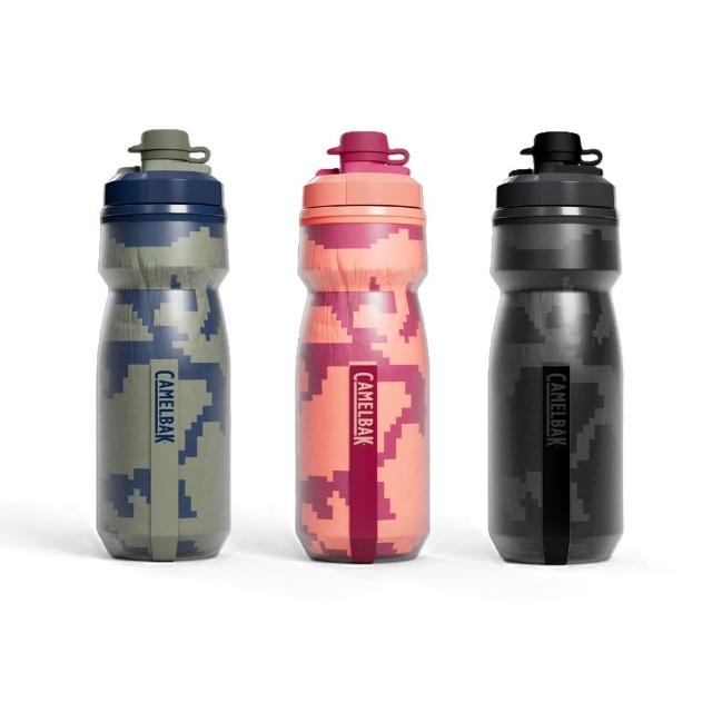 【CAMELBAK】Podium 自行車防塵保冷噴射水瓶 620ml(水杯/水壺/補水/戶外/露營/運動/單車)