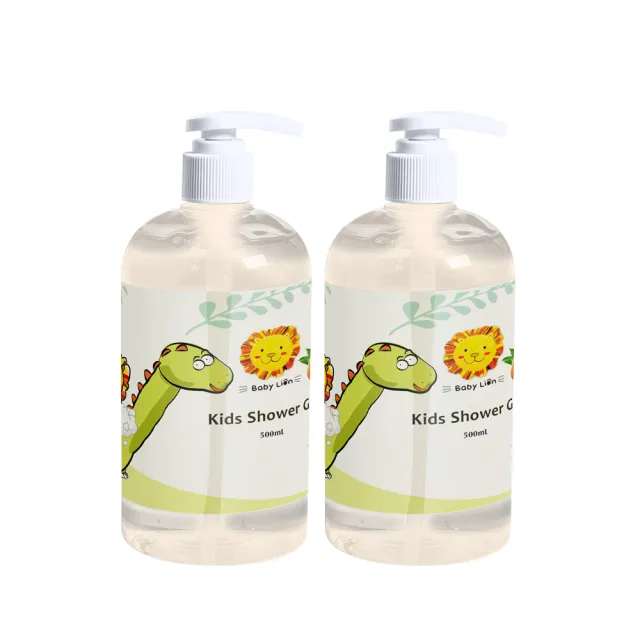 【獅子寶寶】酪梨保濕洗沐系列 兒童水嫩沐浴露(500mL)2入組 大童小孩沐浴 洗澡 乾癢 滋潤