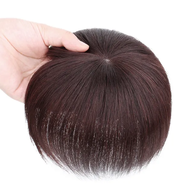 【巴黎精品】極速出貨 女真髮髮片透氣假髮片輕量免打理隱形增髮量假髮接髮(遞針頭旋輕薄補髮2色a1fn29)