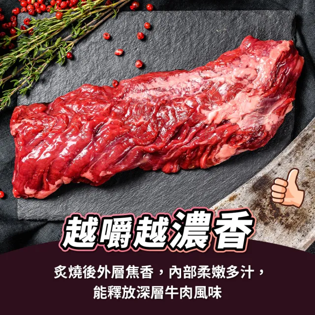 【日日鮮】澳洲極品純血和牛橫膈膜*1包組 (150g±10%) 頂級和牛 高級食材 燒烤火鍋必備