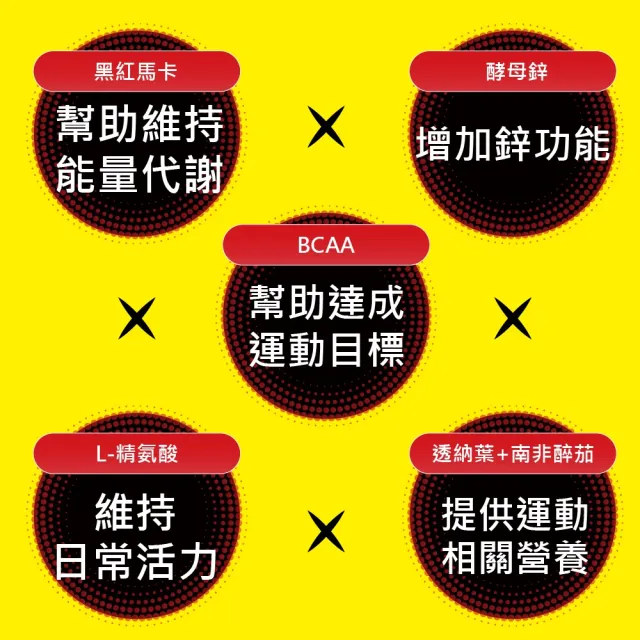 【Guolibio 果利生技】鋅動力 瑪卡鋅雙活膠囊(60顆/盒、天然酵母鋅、L-精胺酸、南非醉茄、BCAA)