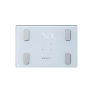 【OMRON 歐姆龍】KRD-403T 莫蘭迪色 體脂機 藍牙智能入門款 體重計(藍色)