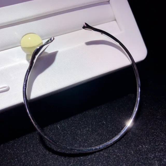 【勝弘珠寶】多明尼加藍珀一葉之秋手環