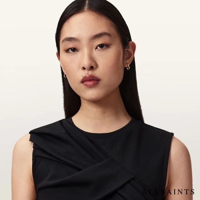 【ALLSAINTS】NELLA 無袖背心-黑 W044JF(短版版型)