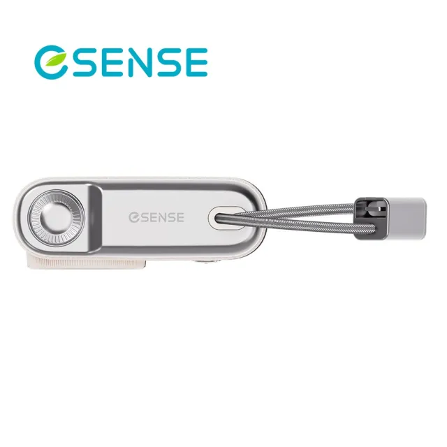 【ESENSE 逸盛】復古相機造型10000mAh快充行動電源 (多合一功能/智能數字顯示/自帶雙線)