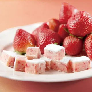 【巧克力雲莊】草莓生巧克力(125g/盒_附提袋/大湖草莓結合香濃白巧克力)