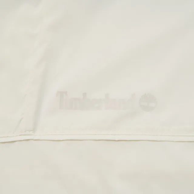 【Timberland】女款白色寬版多功能防曬外套(A42CFCM9)