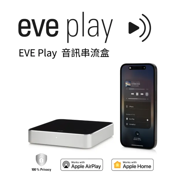 【EVE】Play 音訊串流盒(HomeKit / 蘋果智能家庭)