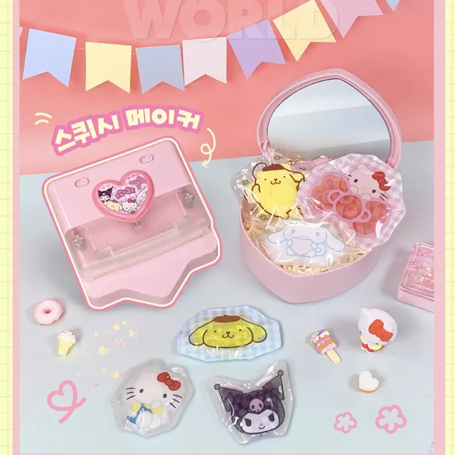 【SANRIO 三麗鷗】Saniro 軟軟紓壓-DIY工作室