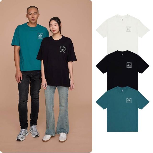 【Lee】男女同款 / 左胸三角印花 共3色 男女共版 / LB602049718 LB602049721 LB602049K11