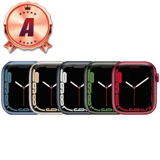 【Apple】A級福利品 Watch Series7 GPS 45mm 鋁金屬 智慧型手錶(贈市值1480配件禮)