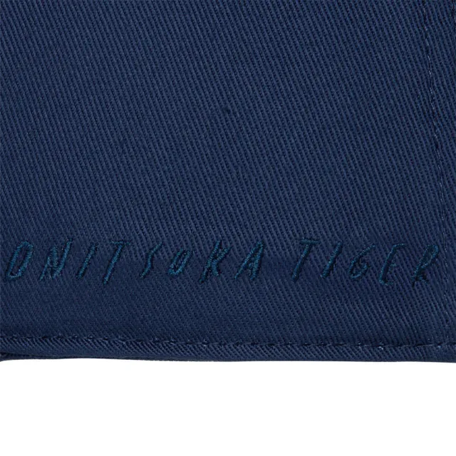 【Onitsuka Tiger】鬼塚虎-深藍色老虎刺繡塗鴉棒球帽(3183B262-400)