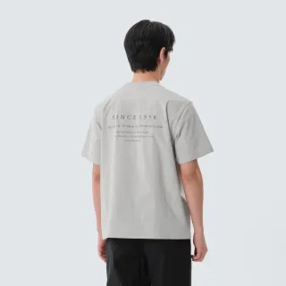 【Snow Peak】男 棉混紡混合短袖T恤 淺米