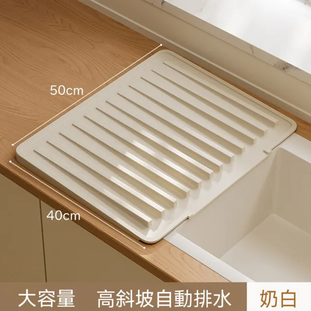 整理師廚房水槽 瀝水架 矽膠瀝水架 墊隔熱防燙檯面 多功能碗盤瀝水 置物架 LWJ