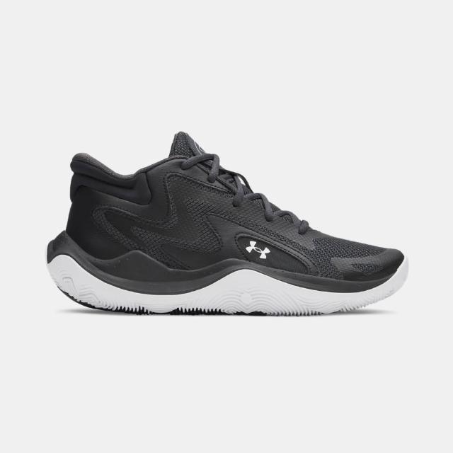 【UNDER ARMOUR】UA 男女同款 JET 25 籃球鞋_6001585-016(黑色)