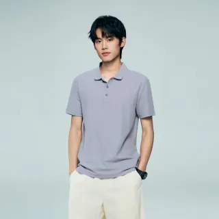 【GIORDANO 佐丹奴】男裝涼感防曬短袖POLO衫(多色任選)