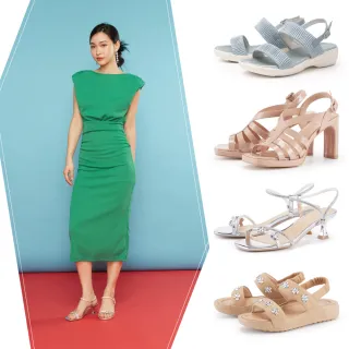 【CHOiCE】真皮/厚底涼鞋/高跟涼鞋/涼鞋 (多款任選)