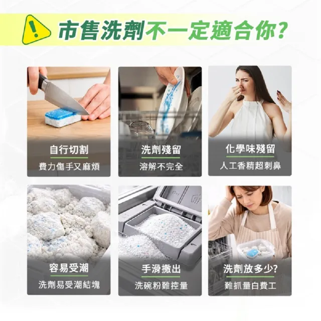 【gc clean】桌上型洗碗機專用小小錠36錠x2(洗碗錠/奶瓶清潔/無色素/無香精/防潮鋁膜包裝)